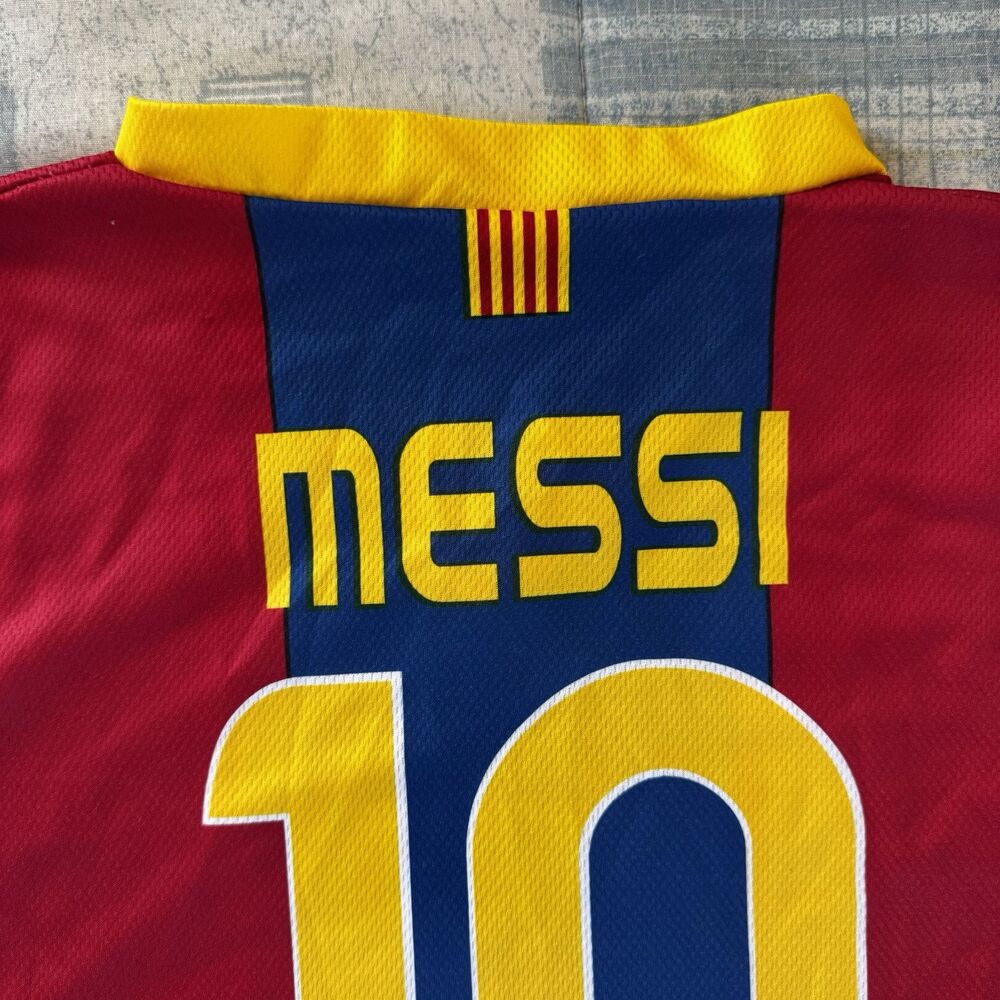 Barcelona Soccer Messi #10 Jersey Futbol Men's Sz XL - Picture 12 of 16
